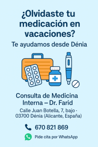 Olvidaste tu medicacion en vacaciones