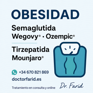 Obesidad: tratamiento médico con semaglutida y tirzepatida